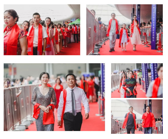 紅地毯進(jìn)場